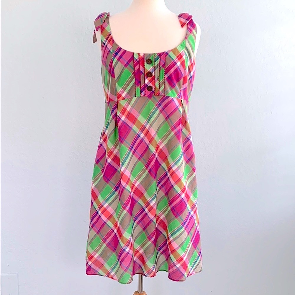 Lilly Pulitzer Multicolor Plaid Sundress